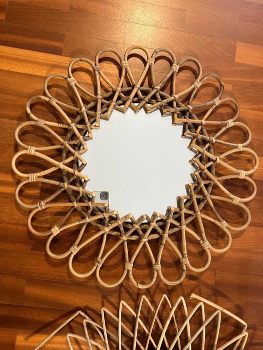 Conjunto de 2 espelhos decorativos