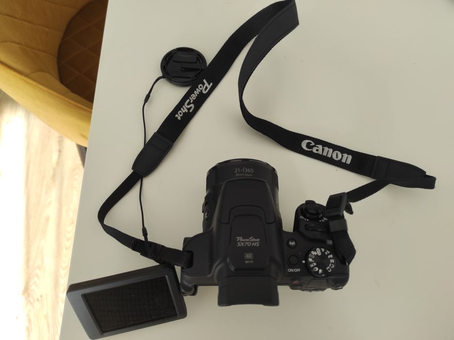 Canon PowerShot 70 HS - na garantia