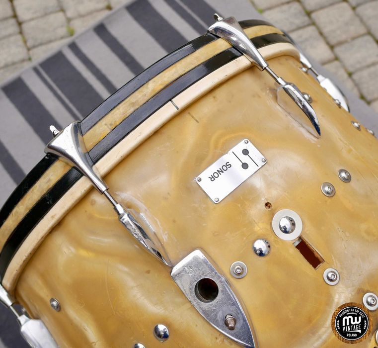 ‼️ Perkusja Sonor Teardrop 20", 13" Gold Satin Flame ‼️