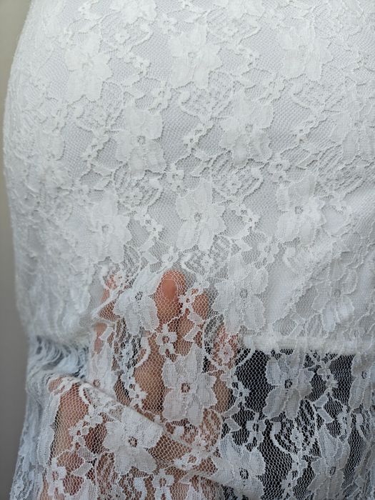 Мереживна гіпюрова спідниця