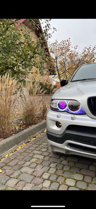Фары Hella  BMW x5 e53, тюнинг оптики, ребилд