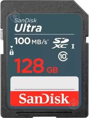 Карта пам'яті SanDisk SDXC 128 ГБ UHS-I (SDSDUNR-128G-GN3IN)