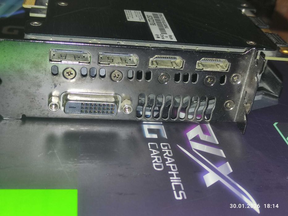 Відеокарта Asus PCI-Ex GeForce GTX 1070 ROG Strix 8GB GDDR5