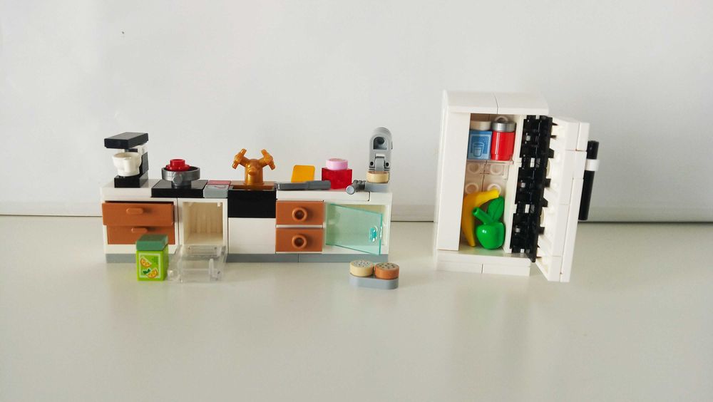 Lego Moc zestaw kuchnia + lodówka Mińsk