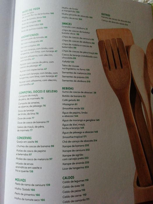 Livro de culinária