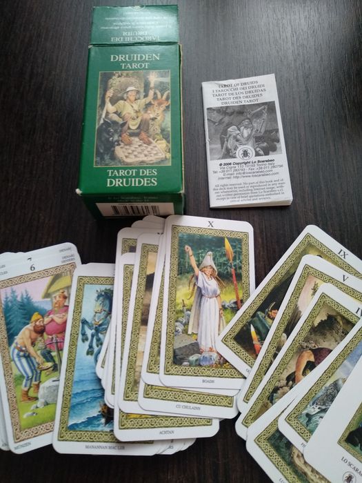Таро Друидов 600гр на карту.