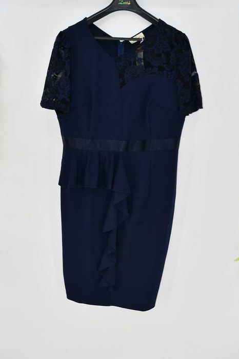 Elegancka ołówkowa sukienka Curvy Sweet 4XL elastyczna nowa z metką