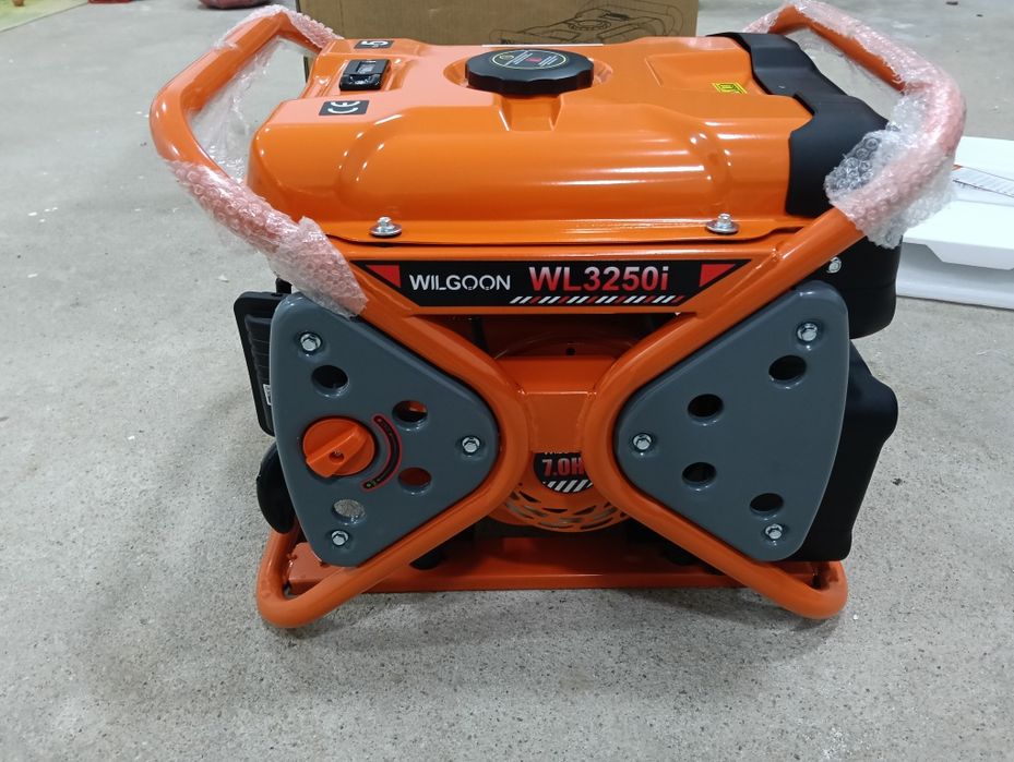 Gerador a gasolina inverter de 3200W.