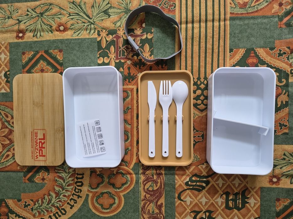 Lunchbox podwójne pudełko śniadaniowe