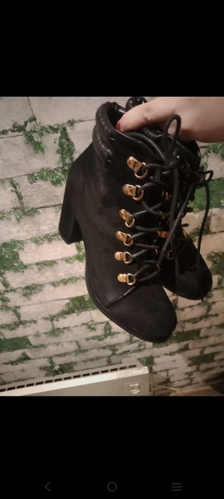 Buty czółenka  czarne