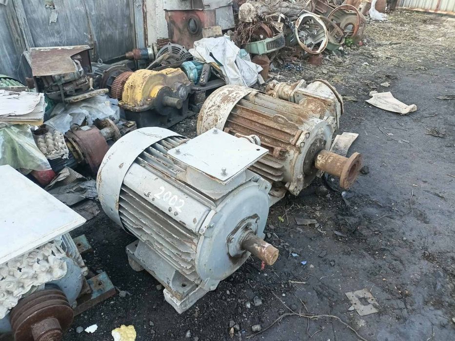 Продам Электродвигатели Б/у и новые Електродвигуны Асинхронные Разные