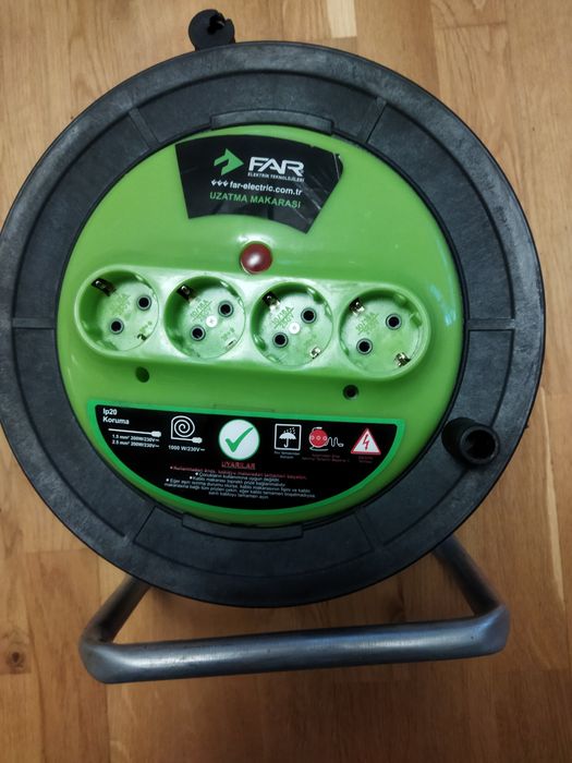 Котушка для електрокабеля