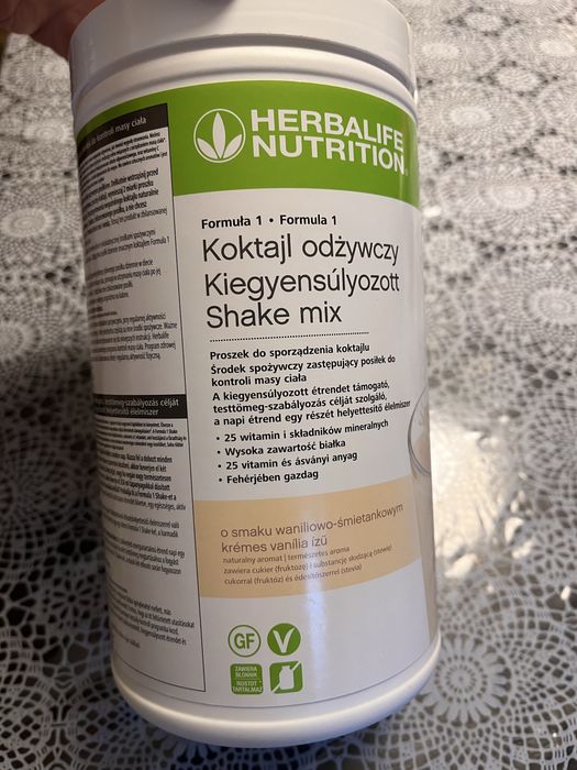 Herbalife koktail bialko odchudzanie  duzy 780 g promocja