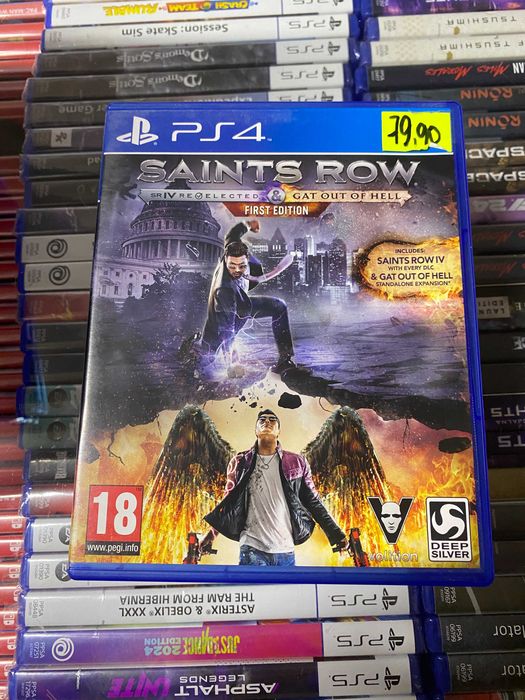 Saints Row IV: Re-Elected & Gat Out Of Hell [PS4] First Edition PL