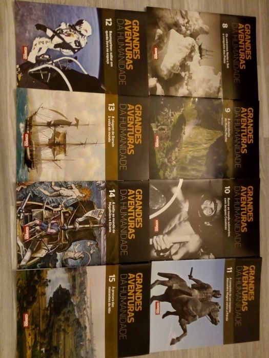 Colecão de 15 fasciculos Grandes aventuras da Humanidade