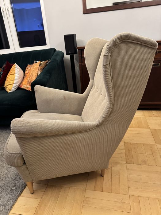 Używany fotel z Ikea