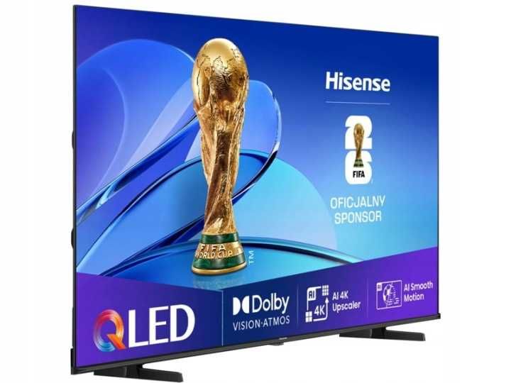 HIT Nowy QLED 43 Hisense Smart TV UHD 4K HDR Bluetooth OKAZJA!
