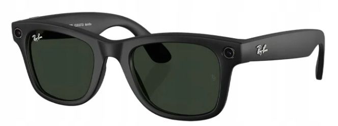 Nowe Okulary Meta Ray-Ban Skyler Czarny Połysk