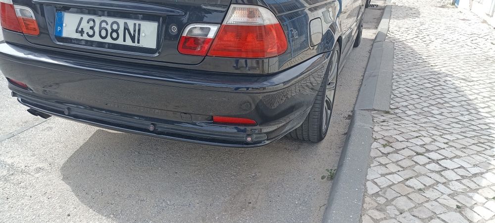 Parachoque traseiro bmw e46 ci ano 99