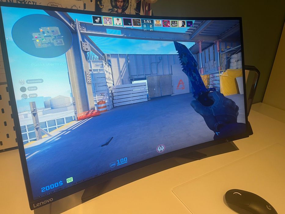 Lenovo G27c-10 27” Curved 165Hz Full HD Gaming