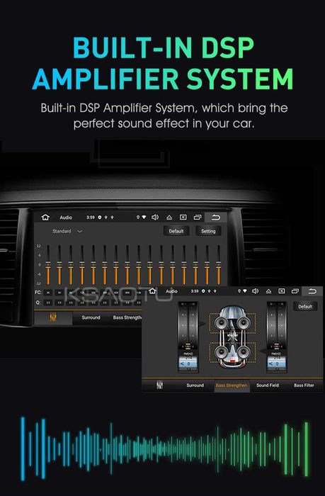 CarPlay Radio RDS DAB+ Android WiFi 4G GPS Ford Focus S-Max Mondeo MK4