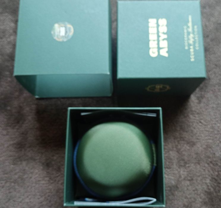 Relógio Blancpain x Swatch Green Abyss Novo