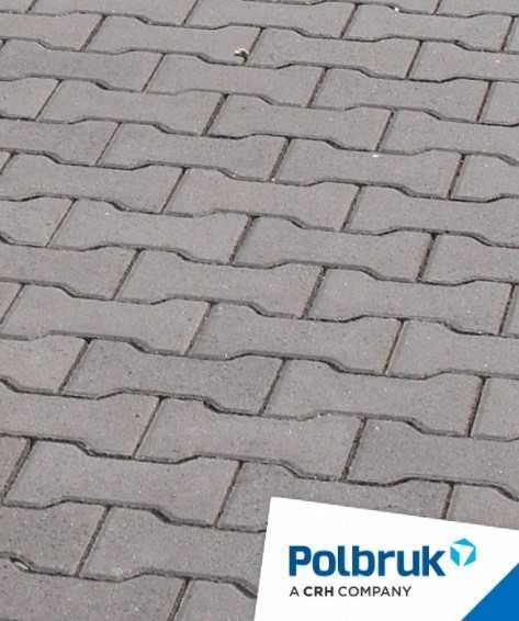 Kostka brukowa Tetka behaton kość hammer 6 cm kolor szary