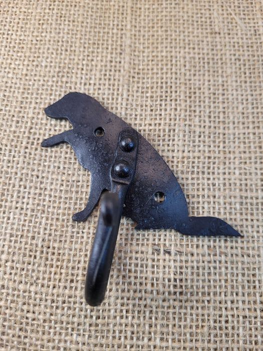 Zwierzęcy wieszak ścienny kuty Pies 20