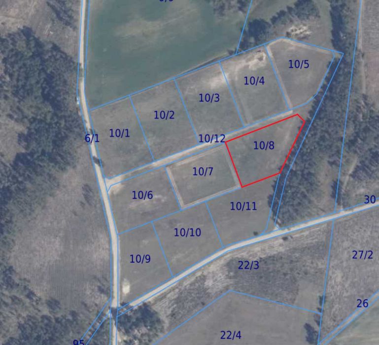 Działka 3049 m² blisko rzeki i jeziora – Kaszuba k. Brus
