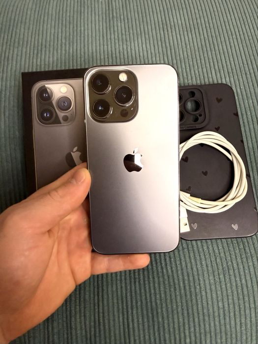 Iphone 13 Pro, Graphite, 128 gb 81% baterii