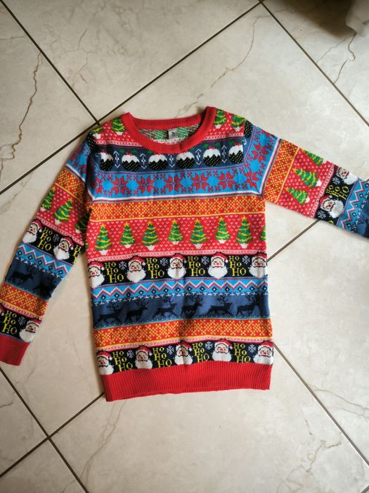 Новорічний светр, 134см, 7-9років