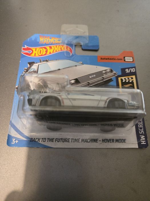 Back tô the future time machine chover Mode diecast miniatura hotwheels