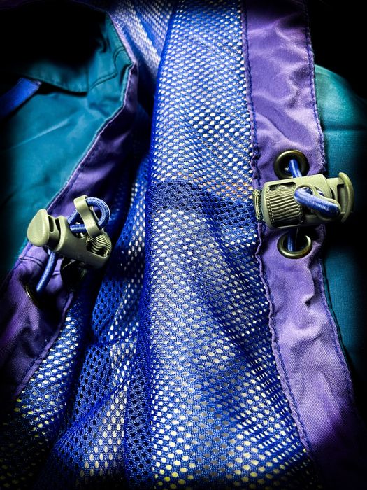 (M) Berghaus Zimowa Granatowa Męska Kurtka z Kapturem i Ściągaczami