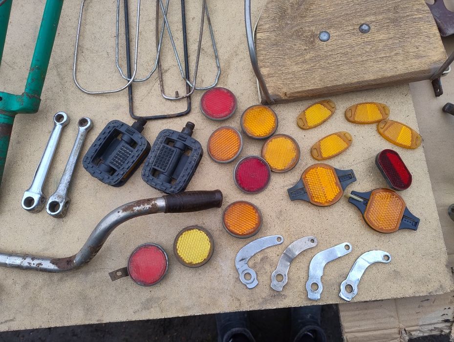 СССР велозапчастини щиток педалі зірочка шатун велосипеда багажник клю