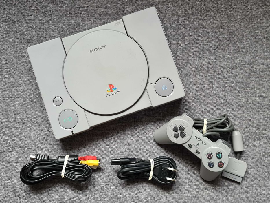 PSX oryginalna konsola z lat 90tych Playstation 1 zestaw sprawna HDMI