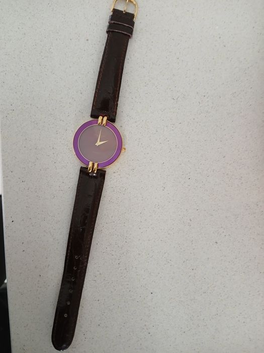 Relogio  banhado a  ouro 18 k vintage usado