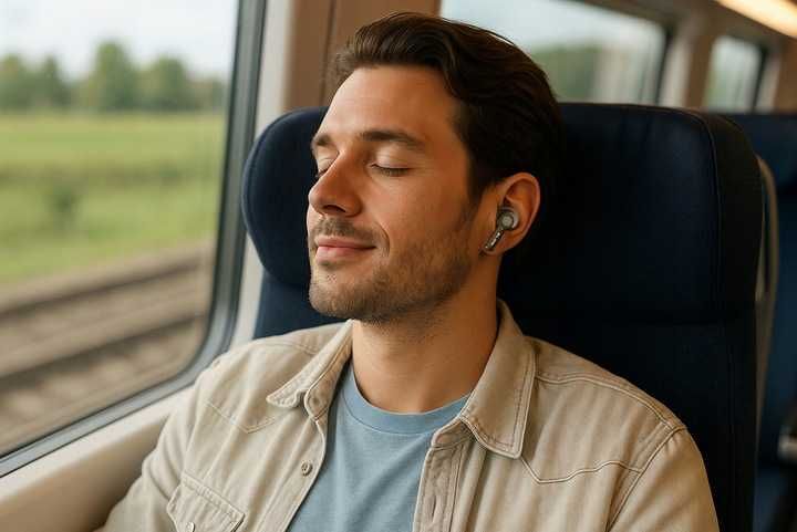 SŁUCHAWKI Bezprzewodowe dokanałowe PRO ENC Bluetooth 5.3 USB-C Etui