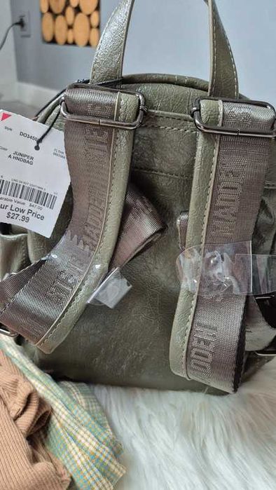 Plecaczek Steve Madden oliwkowy viralowy