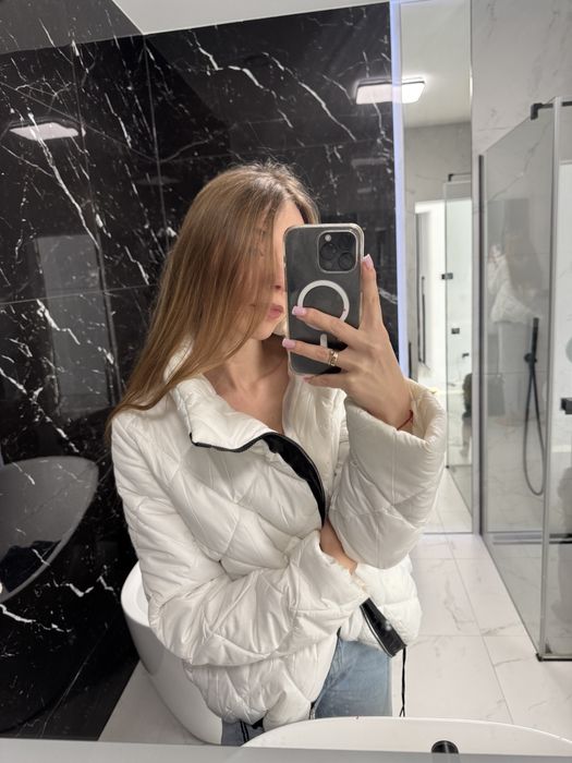 Kurtka bastet butik biala s 36