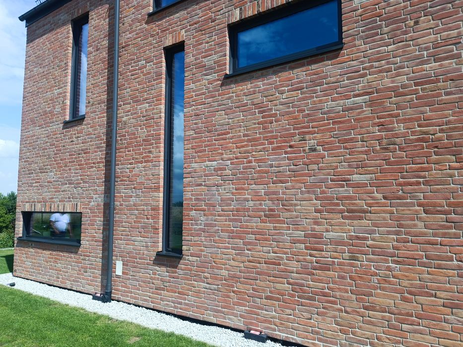 Klinkier:..murowanie cegły klinkierowej