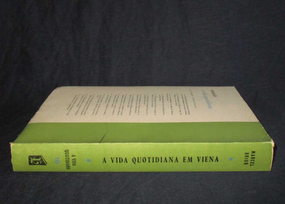 Livro A Vida Quotidiana em Viena Marcel Brion