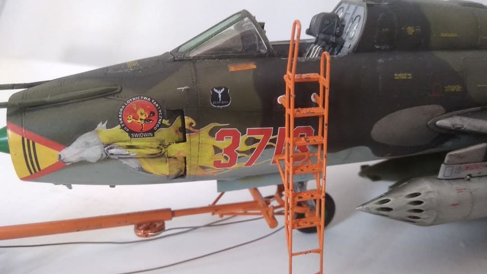 Su-22 model w skali 1:48 Polskie Siły Powietrzne