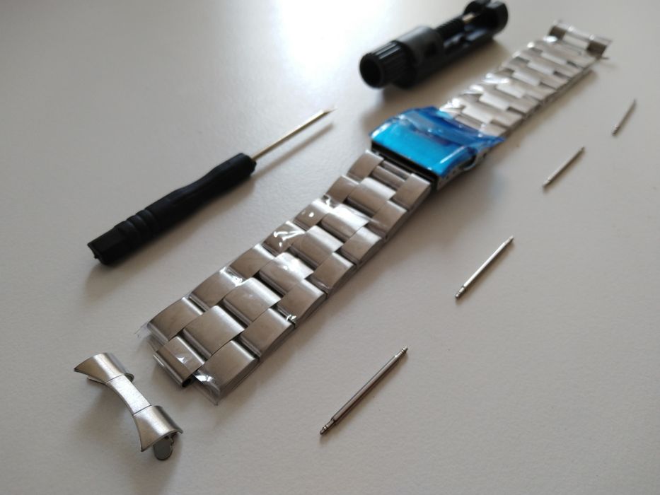 Bransoleta do zegarka 22 mm z wypełnieniem uszu