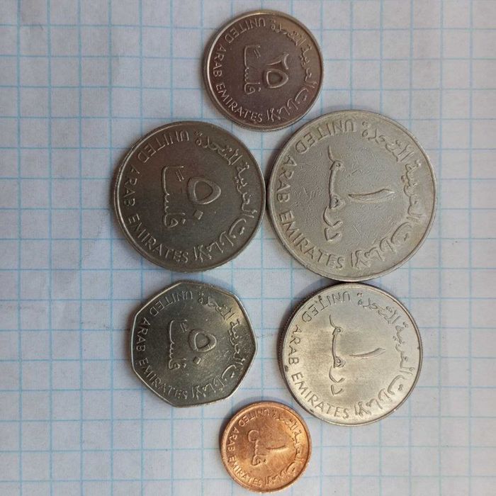 Продам наборы монет: Афганистан, Азербайджан ,ОАЭ, Израиль,Индия