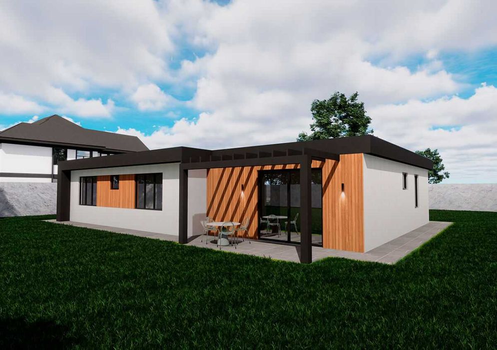 Енергоефективний будинок 168 м2 за 45 днів з СІП панелей в Тетієві