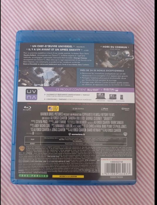 Gravity - Blu-ray Sem legendas em Português