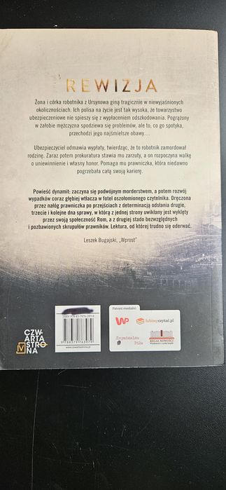 Książka pt: Rewizja , autor Remigiusz Mróz nowa