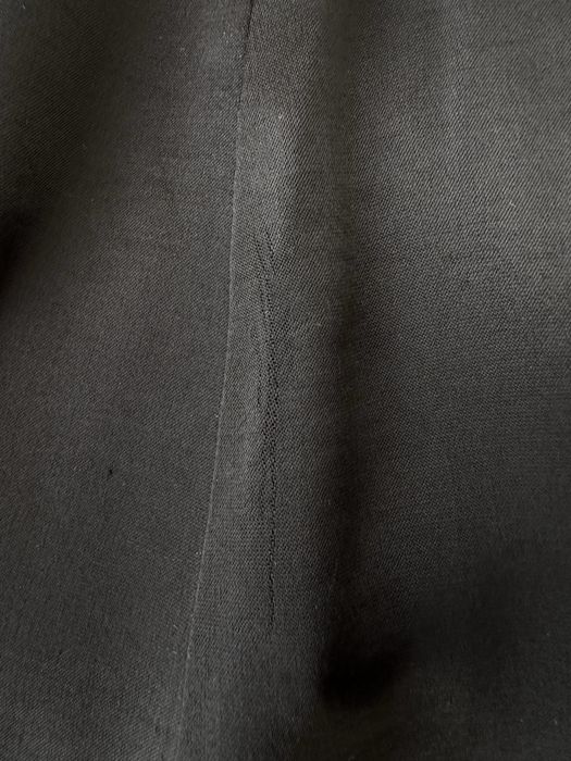 Vestido acetinado preto ZARA