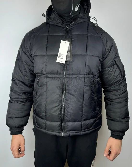 Зимовий водонепроникний пуховик C.P. Company, розміри S, M, L, XL, XXL