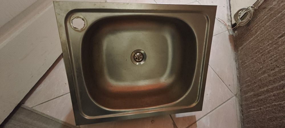 Zlewozmywak nierdzewny 40x50cm